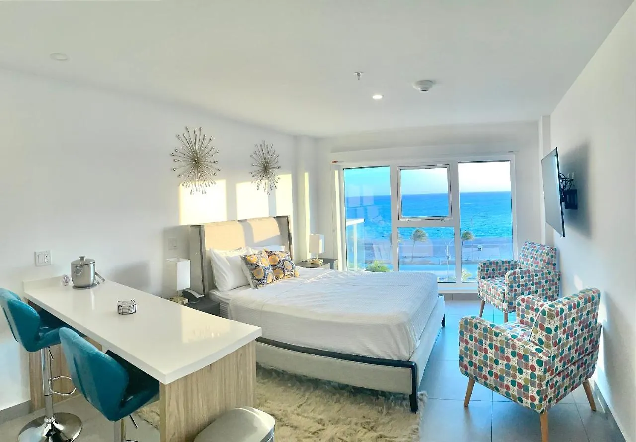 Ocean View Condo Overlooking The Caribbean Sea Oranjestad Aparthotel