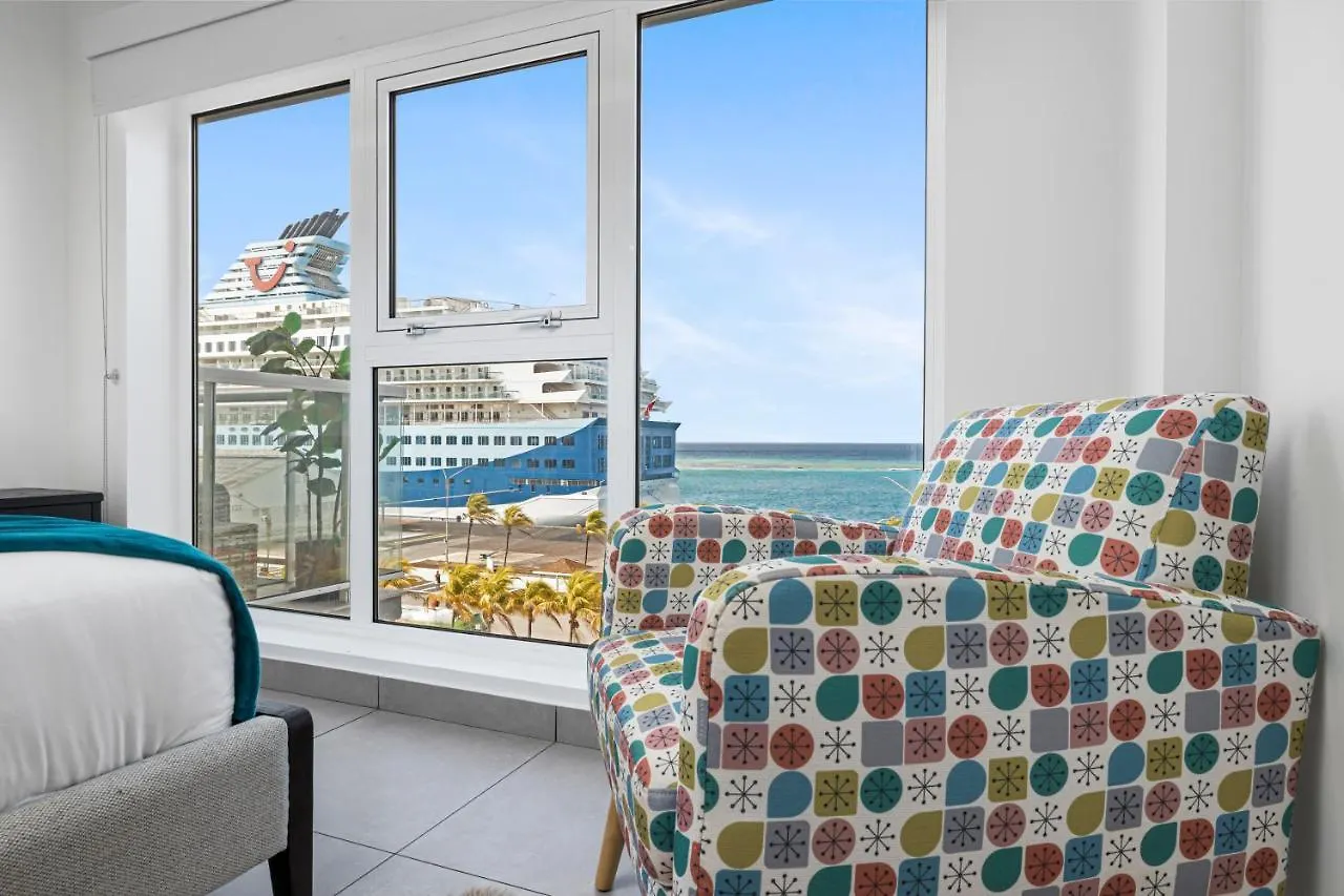 Aparthotel Ocean View Condo Overlooking The Caribbean Sea Oranjestad